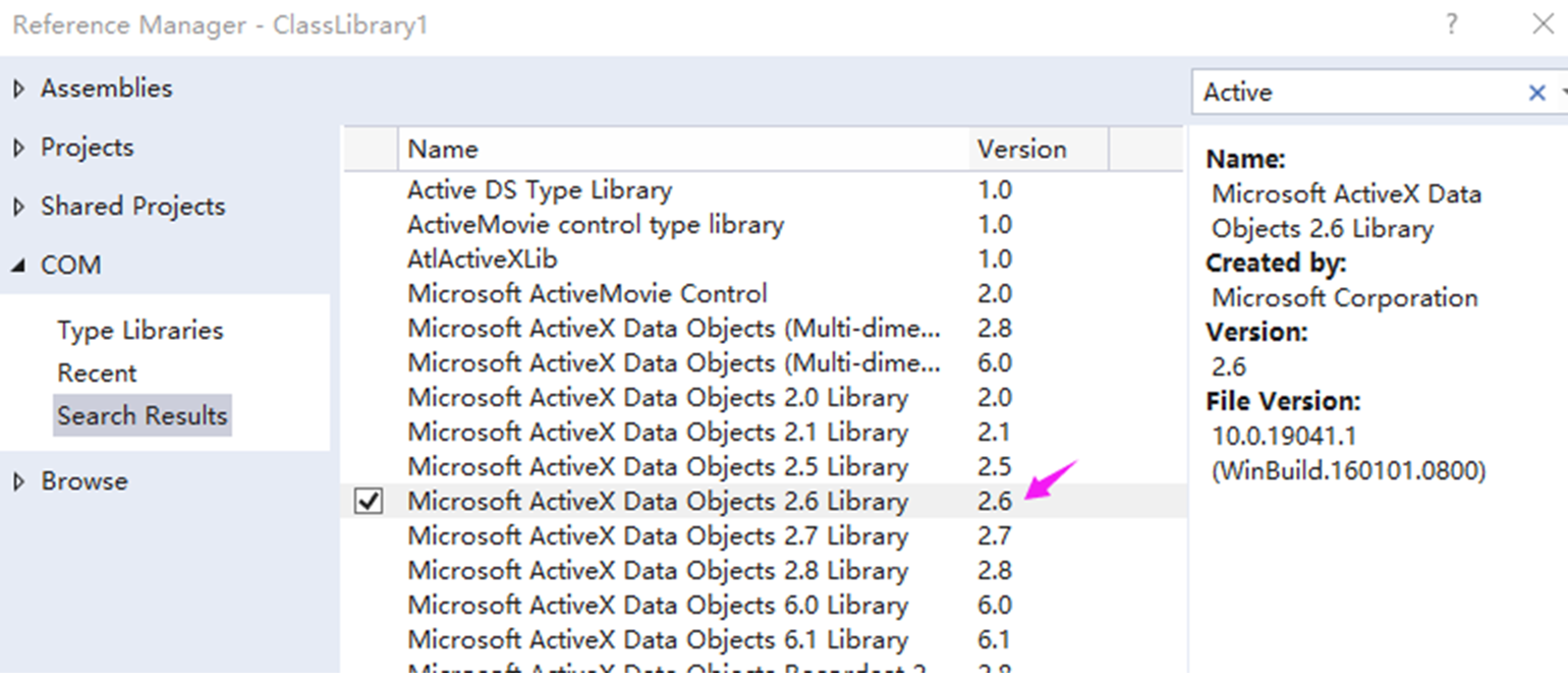 Microsoft Activex Data Object 6.0 Library