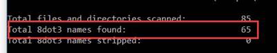 fsutil-8dot3name-result
